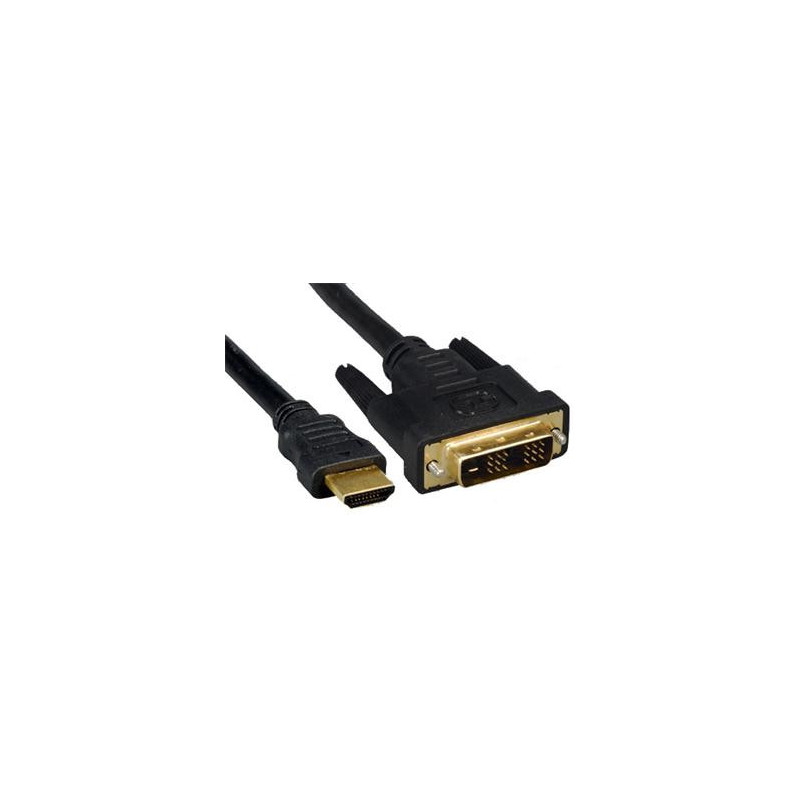 PremiumCord Kábel HDMI A - DVI-D M/M 5m