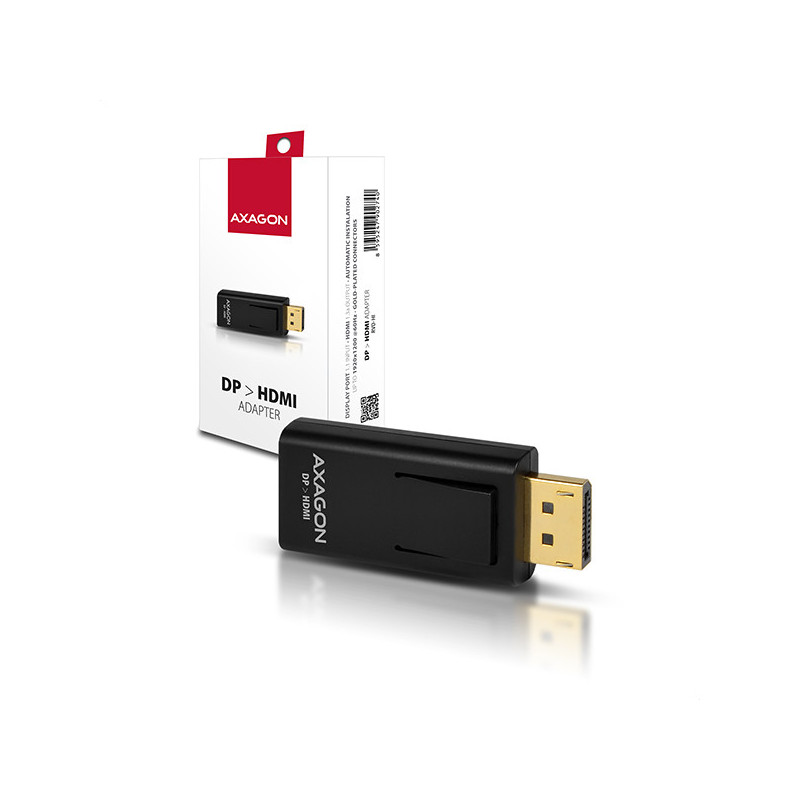 AXAGON RVD-HI, DisplayPort → HDMI redukcia / adaptér, FullHD