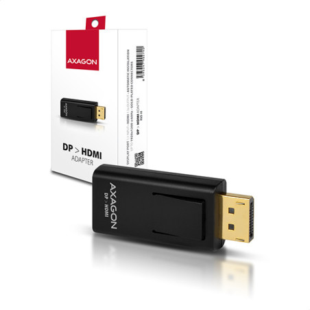 AXAGON RVD-HI, DisplayPort → HDMI redukcia / adaptér, FullHD