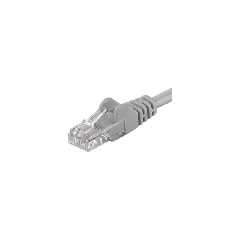 PremiumCord Patch kábel UTP RJ45-RJ45 CAT6 3m šedá
