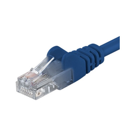 PremiumCord Patch kábel UTP RJ45-RJ45 level 5e 2m modrá