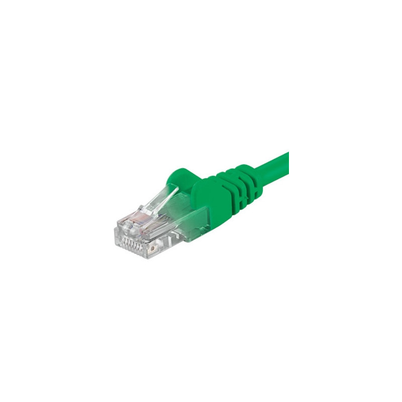 PremiumCord Patch kábel UTP RJ45-RJ45 level 5e 2m zelená