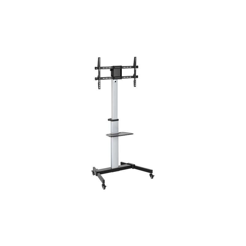 ALU pojazdný stojan Brateck FS44-46TW pre TV 37"-86" 50kg police