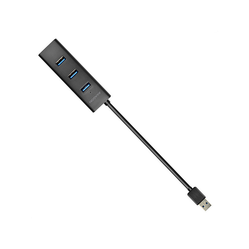 AXAGON HUE-S2B, 4x USB 3.0 CHARGING hub, micro USB napr. konektor, kábel USB-A 30cm
