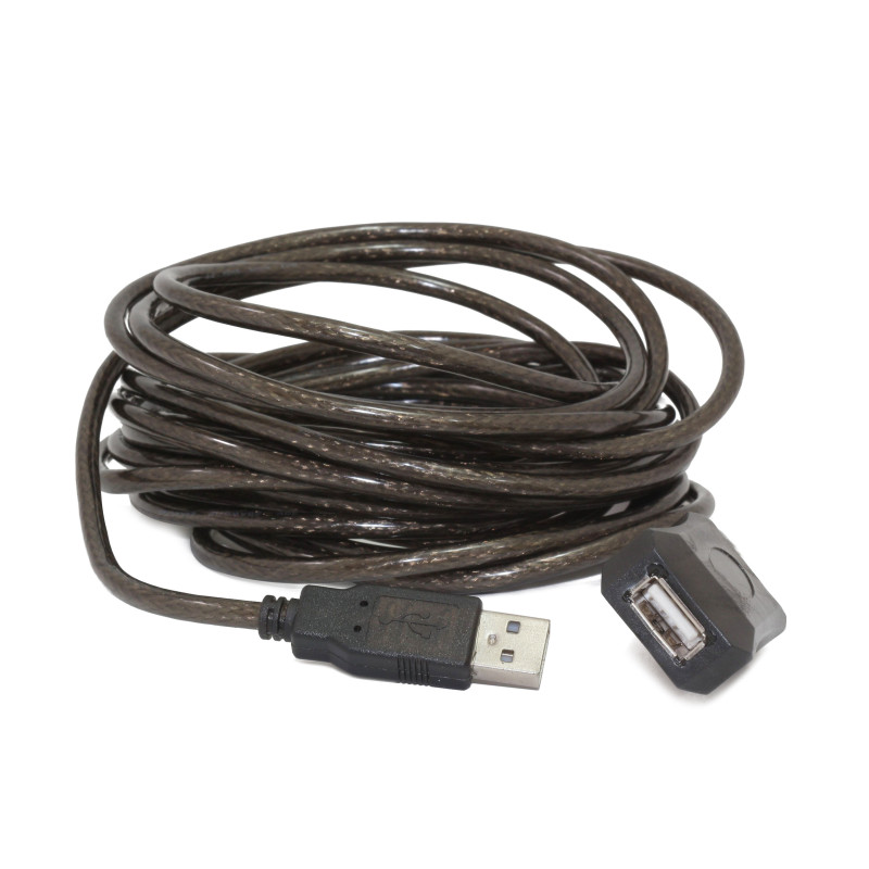 Kábel CABLEXPERT USB 2.0 aktívna predlžka, 10m