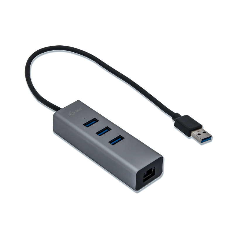 i-tec USB 3.0 Metal HUB 3 Port + Gigabit Ethernet