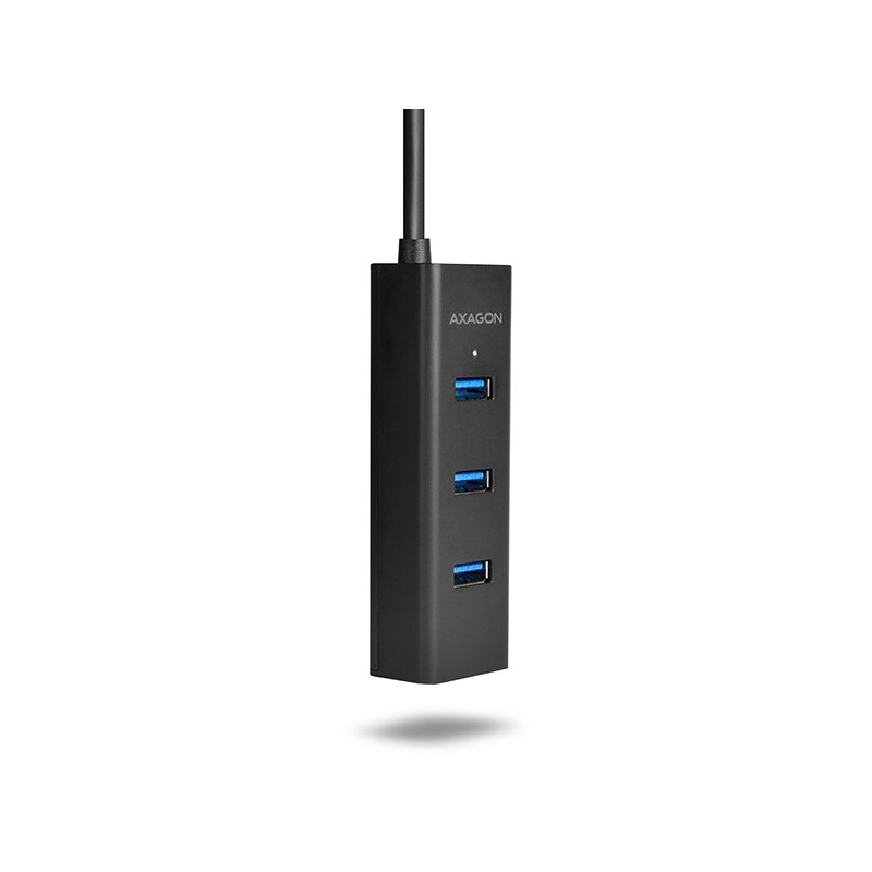AXAGON HUE-S2BP, 4x USB 3.0 CHARGING hub, vr. AC adaptéra, kábel USB-A 1.2m