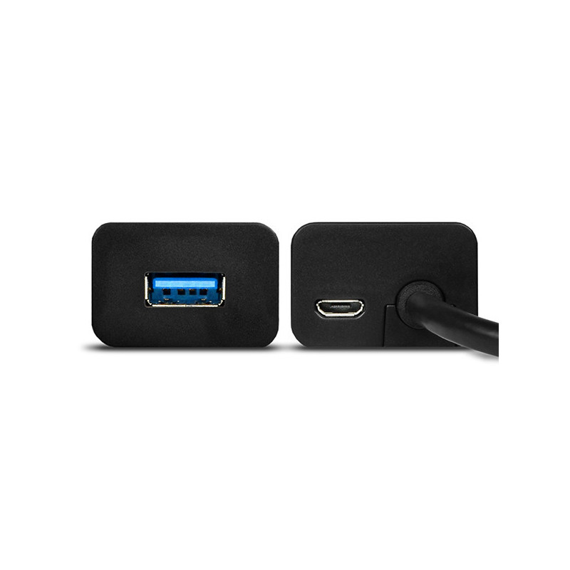 AXAGON HUE-S2BP, 4x USB 3.0 CHARGING hub, vr. AC adaptéra, kábel USB-A 1.2m