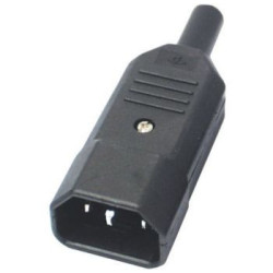 Konektor sieťový 230V/M IEC C14