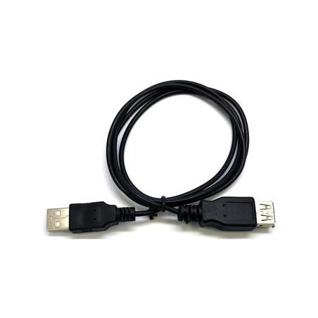 C-TECH USB A-A 1,8m 2.0 predlžovací, čierny