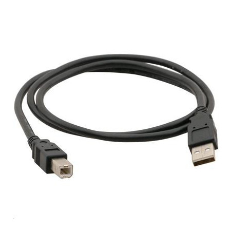 C-TECH USB A-B 1,8 m 2.0, čierny