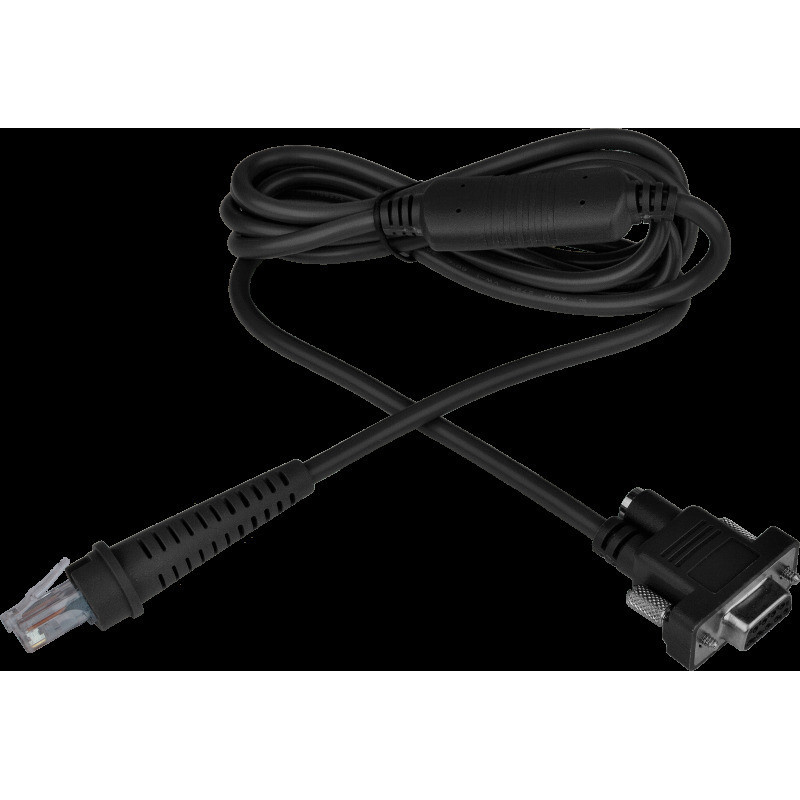Kábel RS-232 pre čítačky Virtuos HT-10, HT-310, HT-850, HT-900, tmavý