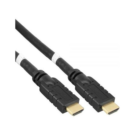 PremiumCord HDMI 4K/60Hz, ethernet, so zosilňovačom, 3x tienená, 2.0, 20m
