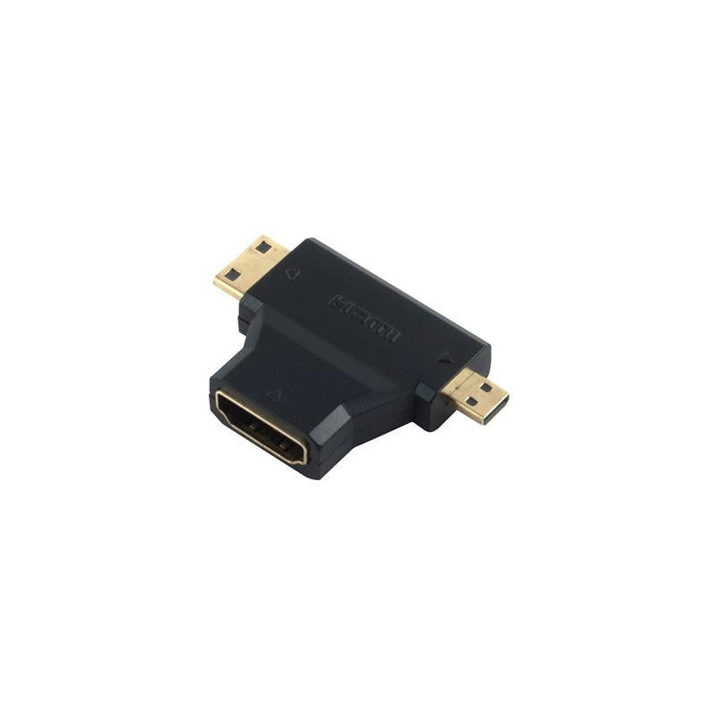 PremiumCord Adapter HDMI na miniHDMI - microHDMI