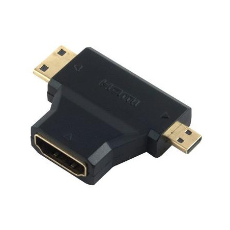 PremiumCord Adapter HDMI na miniHDMI - microHDMI