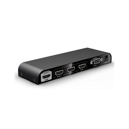PremiumCord HDMI switch 3:1, 4K @ 60Hz, diaľkové ovl.