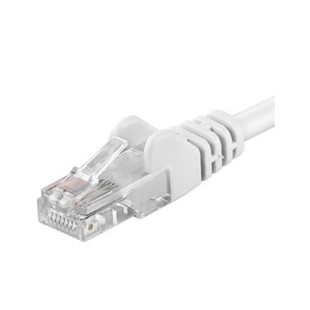 Patch kábel UTP RJ45-RJ45 level CAT6, 3m, biela
