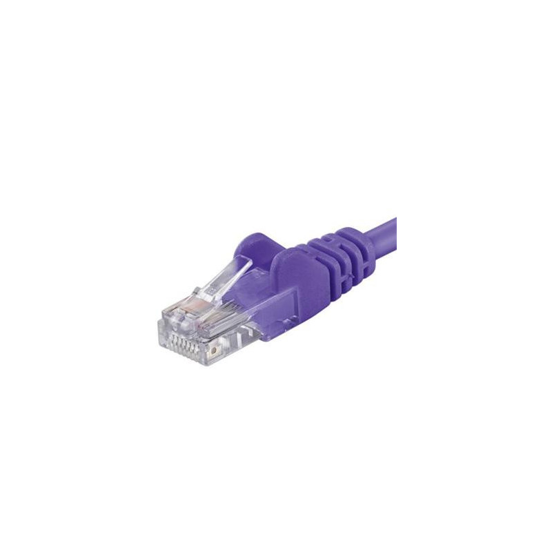 Patch kábel UTP RJ45-RJ45 level 5e 3m fialová