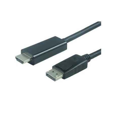 PremiumCord DisplayPort na HDMI kábel 3m M/M