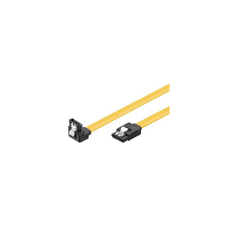PremiumCord SATA 3.0 dátový kábel, 6GBs, 90 °, 0,7m