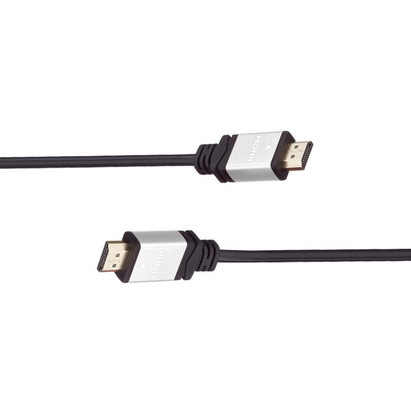 PremiumCord kábel HDMI M/M, zlac.a kovové HQ, 10m