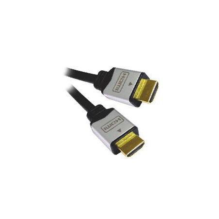 PremiumCord kábel HDMI M/M, zlac.a kovové HQ, 5m