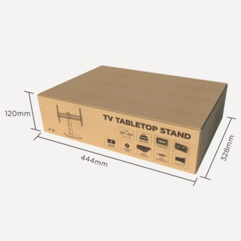 Univerzálny stojan Brateck LDT03-23L pre TV 37"-70"otočný stolný