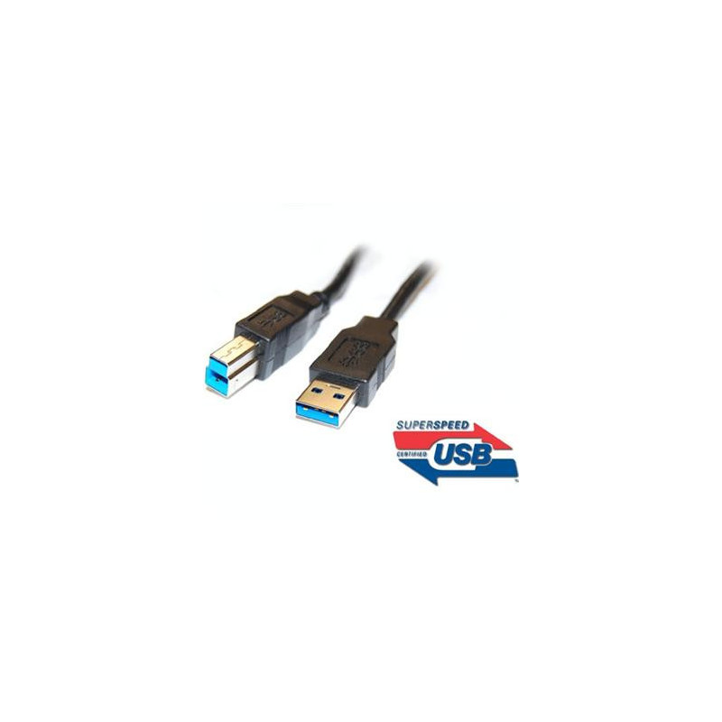 PremiumCord Kábel USB 3.0, A-B, 9pin, 3m