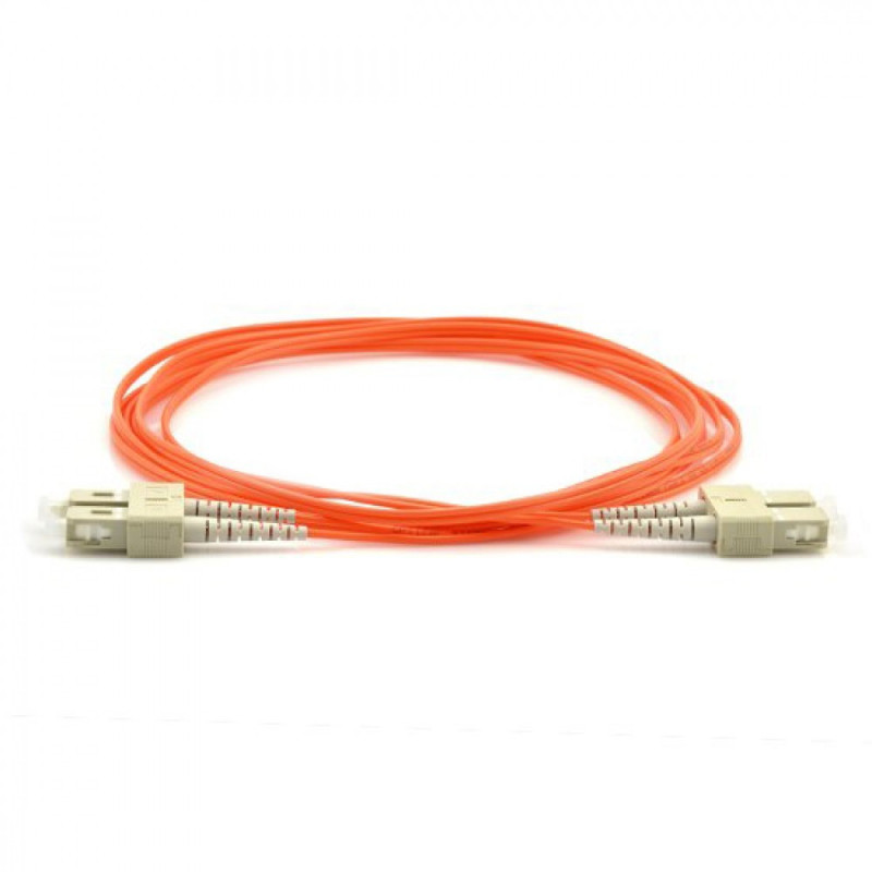 Optický patch cord duplex SC-SC 50/125 15m MM OM4