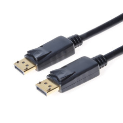 PremiumCord DisplayPort 1.2 prípojný kábel M/M, pozlátené konektory, 3m, AWG 30