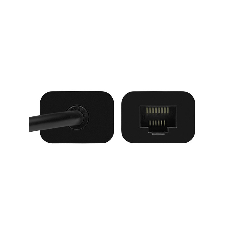 AXAGON ADE-SR, USB-A 3.2 Gen 1 - Gigabit Ethernet sieťová karta, auto inštal, čierna