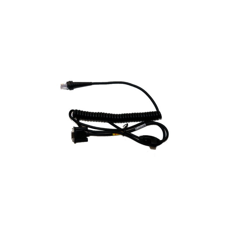 RS232 kábel (+5V signals), black, DB9 Male, 3m