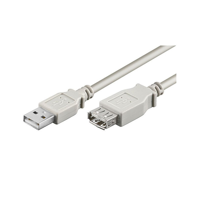 PremiumCord USB 2.0 kábel predlžovací, A-A, 20cm