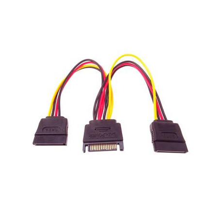 PremiumCord Napájacia rozdvojka k HDD SATA - 2x SATA