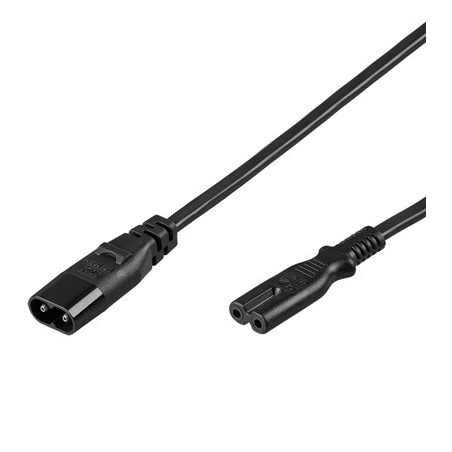 PremiumCord Kábel sieťový predlžovací IEC 60320 C7C8 230V 2m