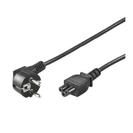 PremiumCord Kábel sieťový 230V k notebooku 3m, trojlístok "Mickey Mouse"