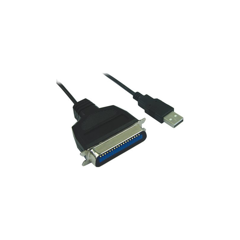 PremiumCord USB printer kábel USB na paralelný port LPT (CEN36M)