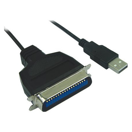 PremiumCord USB printer kábel USB na paralelný port LPT (CEN36M)