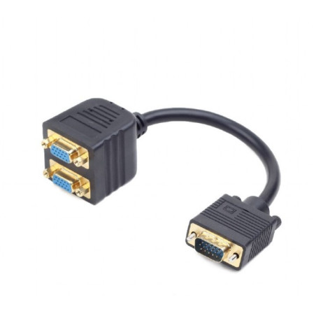 GEMBIRD VGA splitter VGA(M) → 2xVGA(F) 20cm