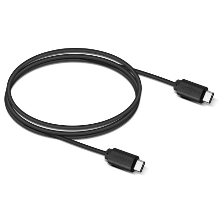 AVACOM dátový a nabíjací kábel USB Type-C - USB Type-C, 100cm, čierna