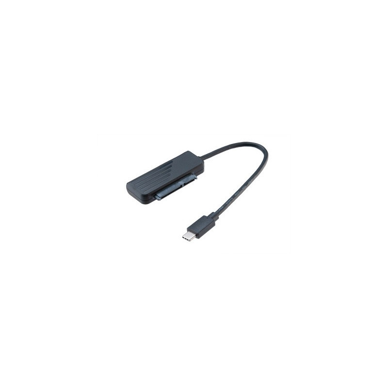 AKASA USB type-C adaptér pre 2,5" HDD a SSD 20 cm