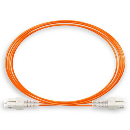 Optický patchkábel duplex SC-SC 62,5/125µm MM,7m, OM1