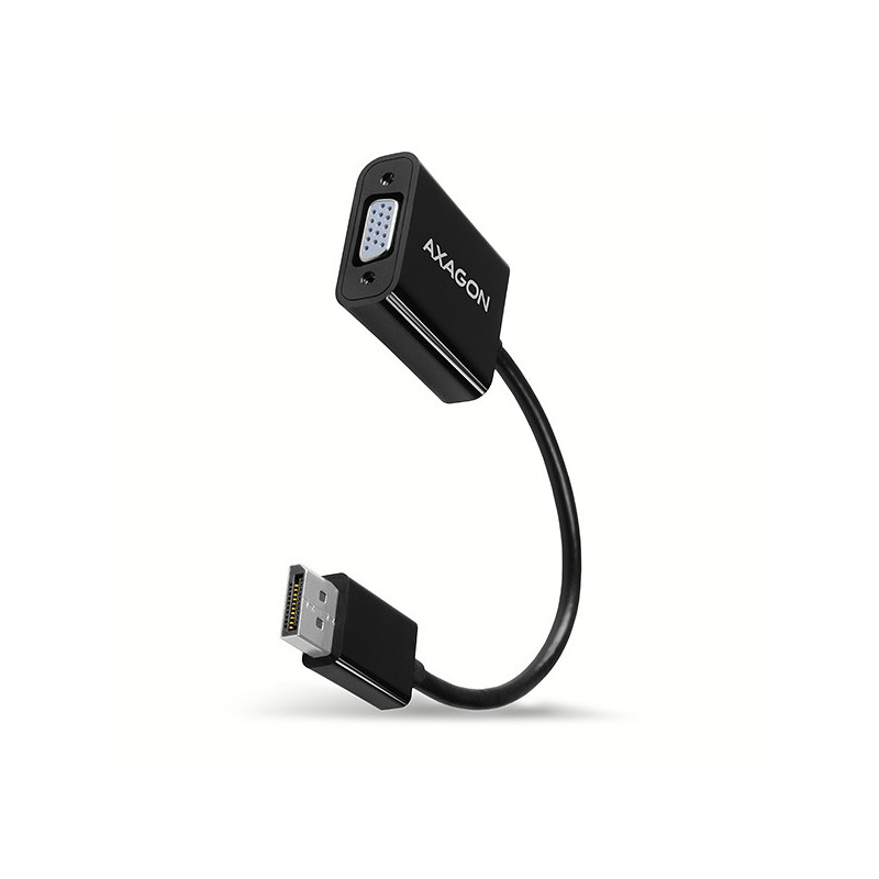 AXAGON RVD-VGN, DisplayPort → VGA redukcia / adaptér, FullHD, 1920*1200