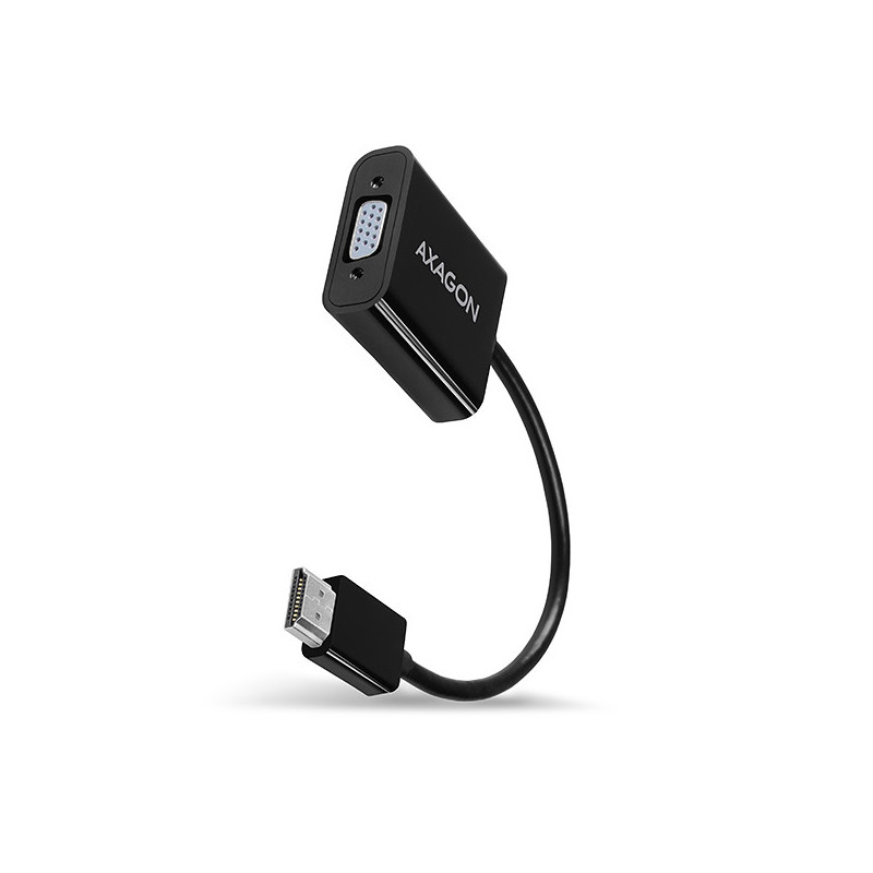 AXAGON RVH-VGAN, HDMI → VGA redukcia/adapter, FullHD, audio výstup, micro USB napr. konektor