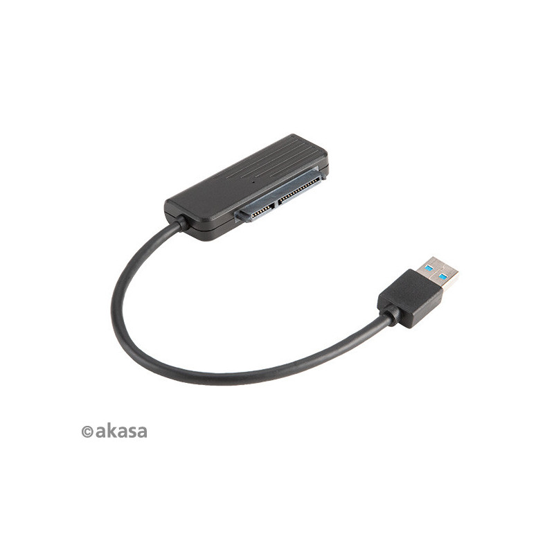 AKASA USB 3.1 adaptér pre 2,5" HDD a SSD - 20 cm