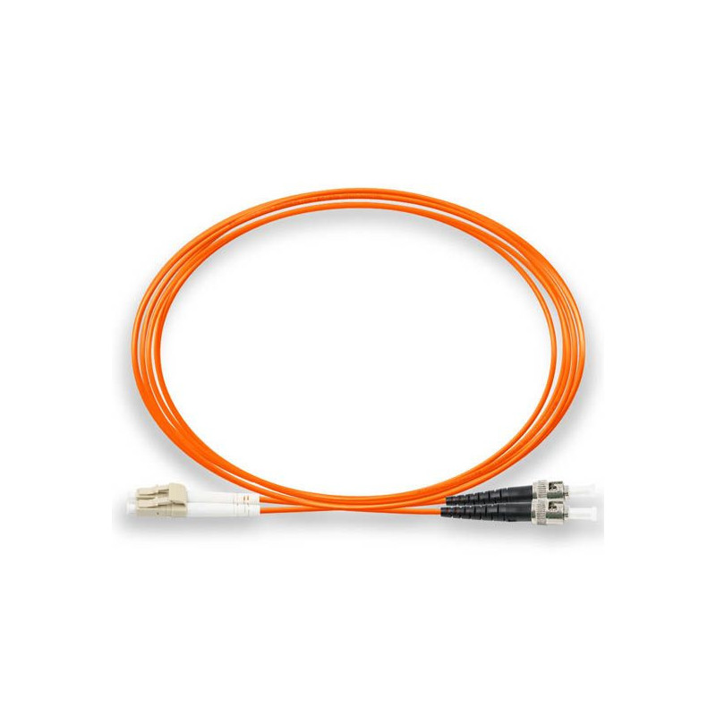 Optický patch cord Duplex LC-ST 50/125 30m MM OM4