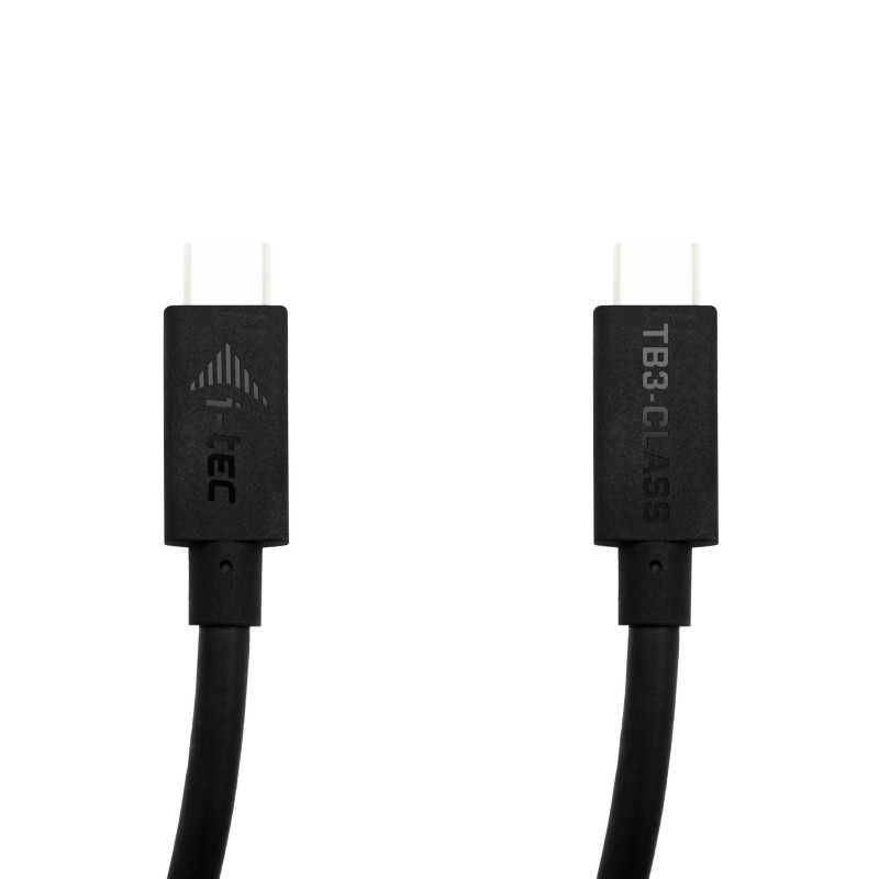 i-tec Thunderbolt 3 - Class Cable, 40 Gbps, 100 W Power Delivery, USB-C Compatible, 150 cm