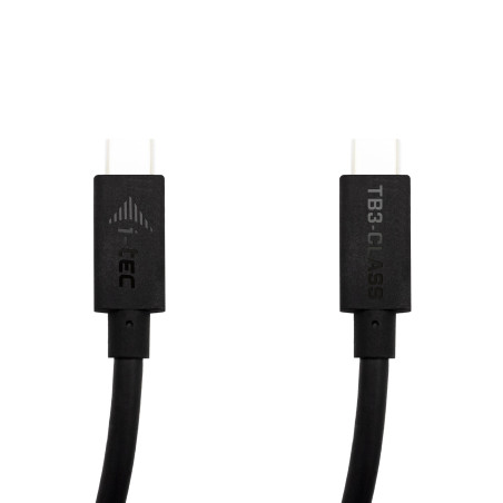 i-tec Thunderbolt 3 - Class Cable, 40 Gbps, 100 W Power Delivery, USB-C Compatible, 150 cm