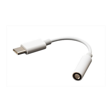 AKASA - adaptér Type-C na 3.5 mm headphone jack