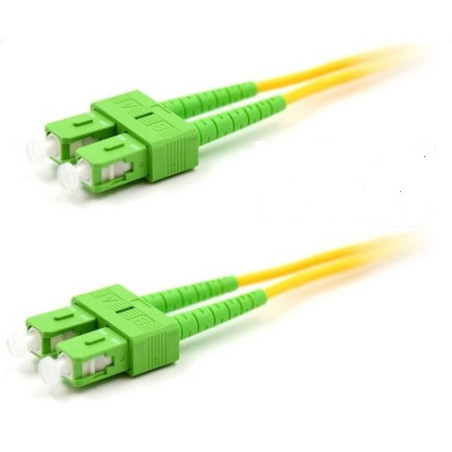 FO patchkábel DUPLEX SC/APC- SC/APC 9/125 SM 1m, OS2